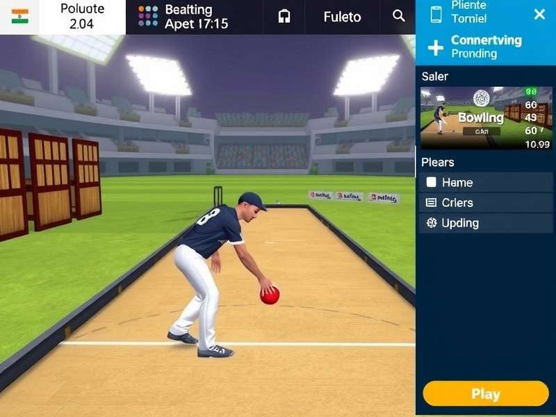 Post Play Pros India Bowling Interface