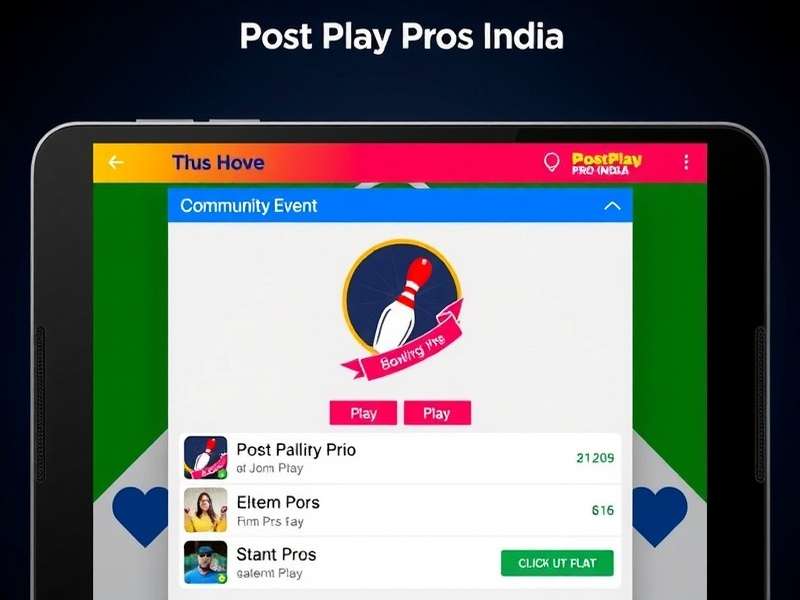 Post Play Pros India Community Event
